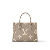 Louis Vuitton Сумка Cabas Onthego PM Tourterelle/Creme - фото 1