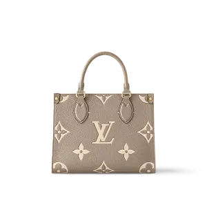 Louis Vuitton Сумка Cabas Onthego PM Tourterelle/Creme - фото 1