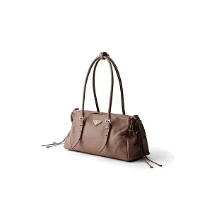 Prada Сумка-тоут Bonnie Chestnut Brown - фото 4