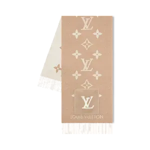 Louis Vuitton Шарф Cold Reykjavik Beige - фото 1