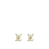 Louis Vuitton Серьги Iconic Enamel Gold - фото 1