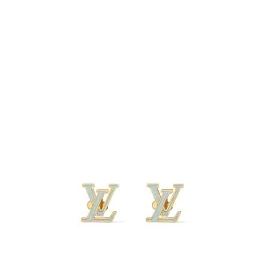 Louis Vuitton Серьги Iconic Enamel Gold - фото 1