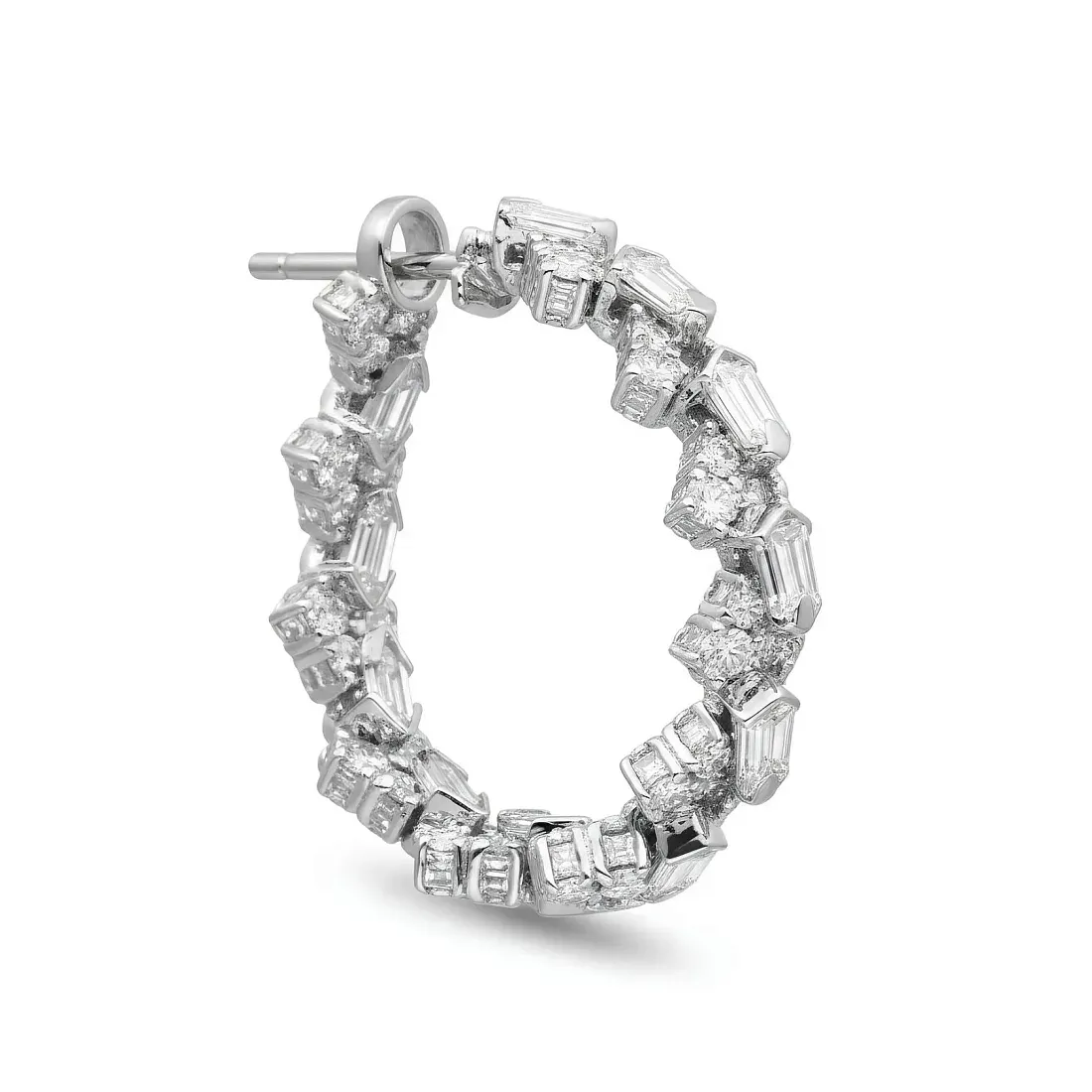 Cartier Серьги Reflection de earrings, diamonds - фото 4