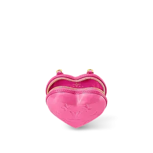 Louis Vuitton Сумка Keep My Heart Neon Pink - фото 3