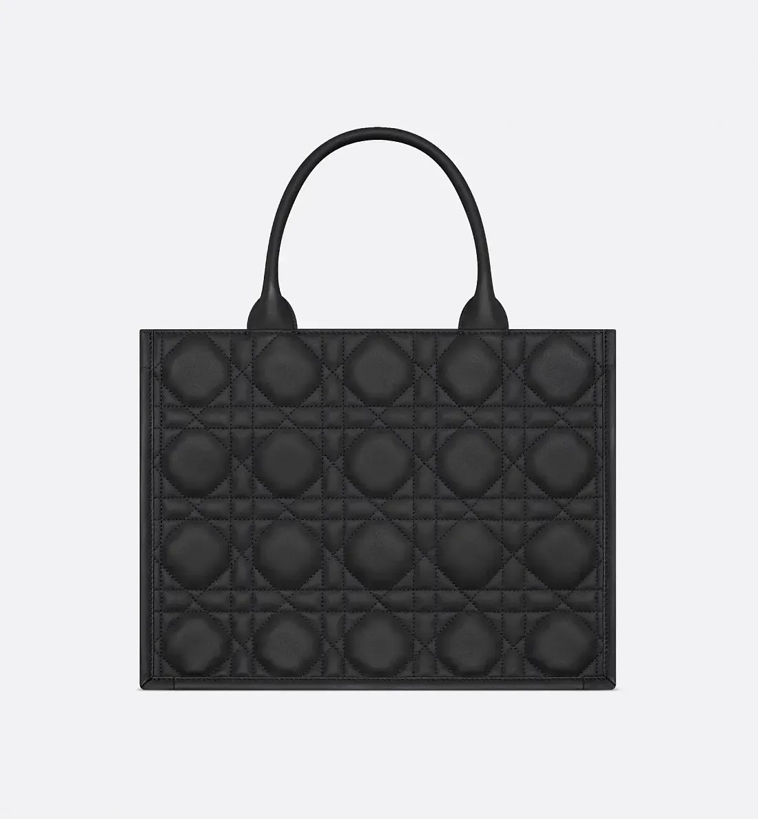 Dior Сумка Book Tote ultra-matte black calfskin среднего формата - фото 3