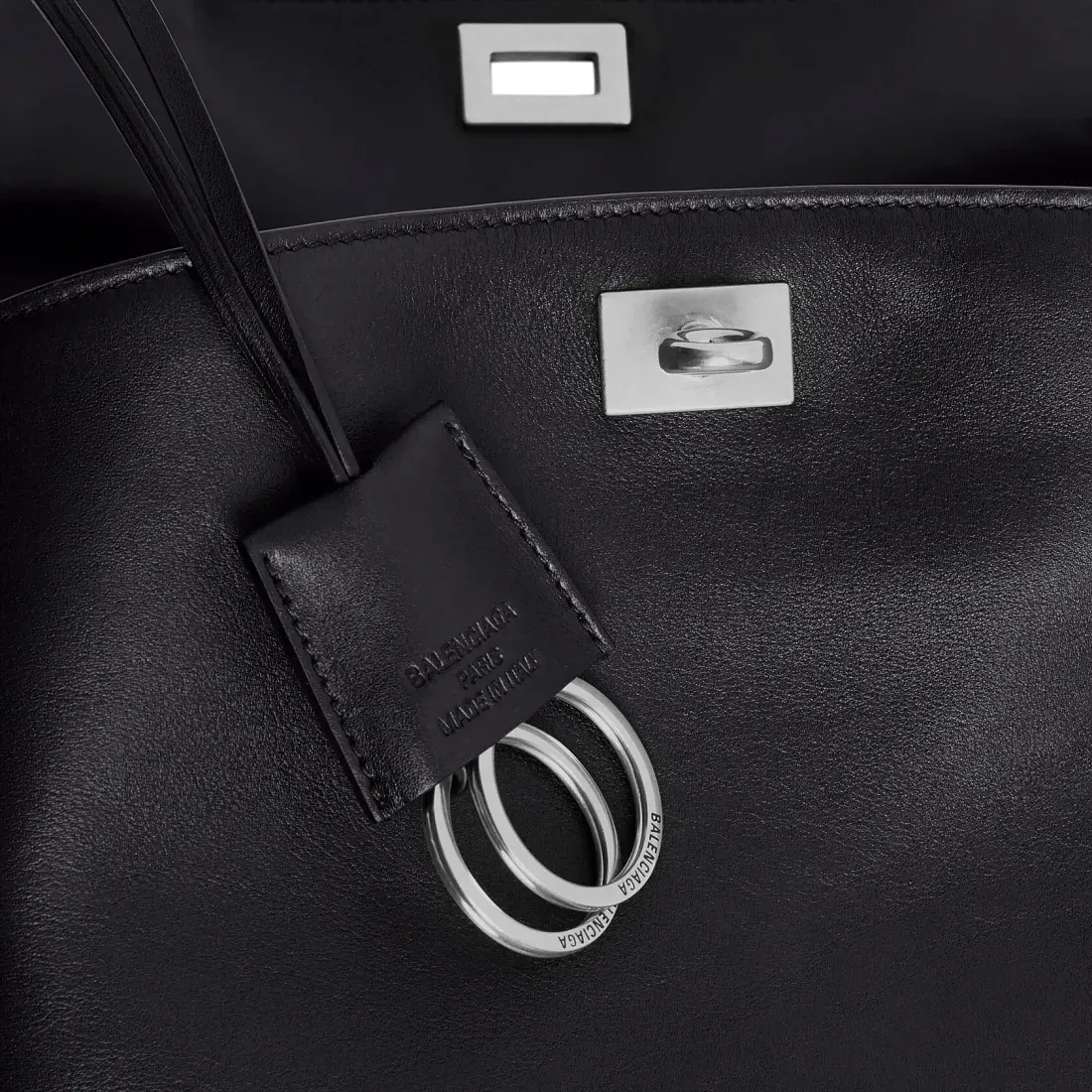 Balenciaga Сумка Rodeo in Black мини формата Black - фото 7