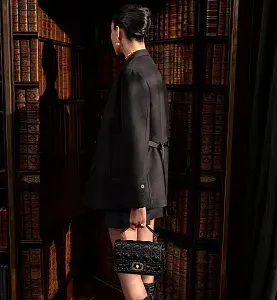 Dior Сумка Top Handle Jolie маленького формата Black - фото 2