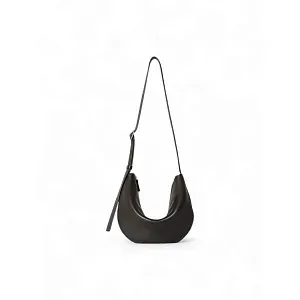 The Row Сумка Jouvette Dark Brown из кожи Dark Brown - фото 1