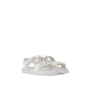 Louis Vuitton Сандалии Sunset Flat Comfort TM x White - фото 1