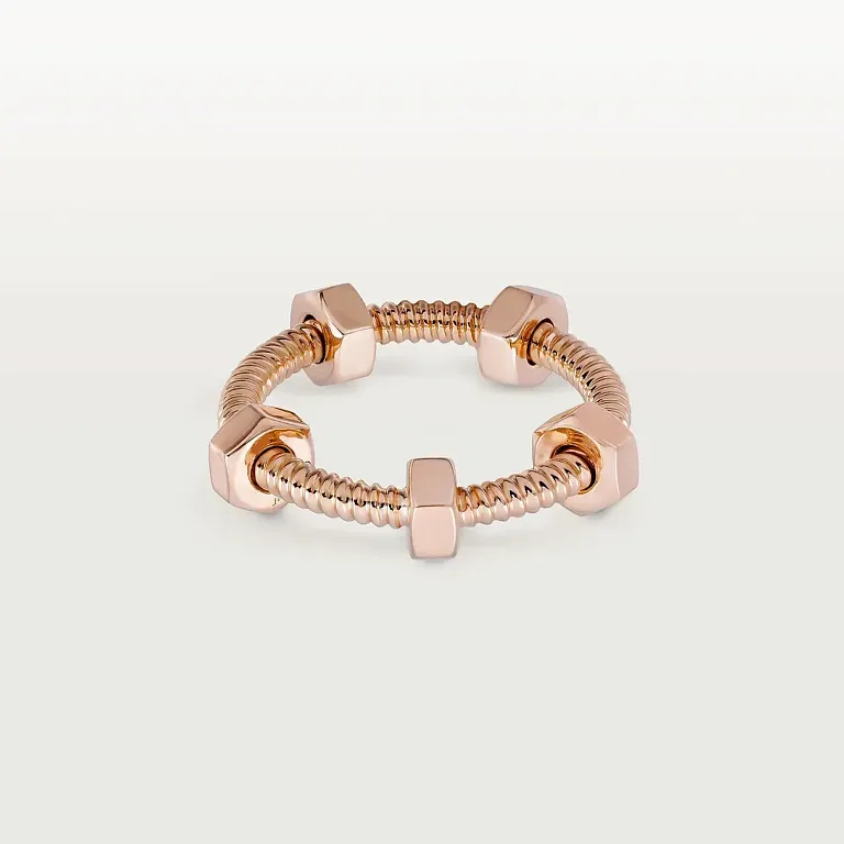 Кольцо Ecrou de Cartier Men Rose Gold - фото 1