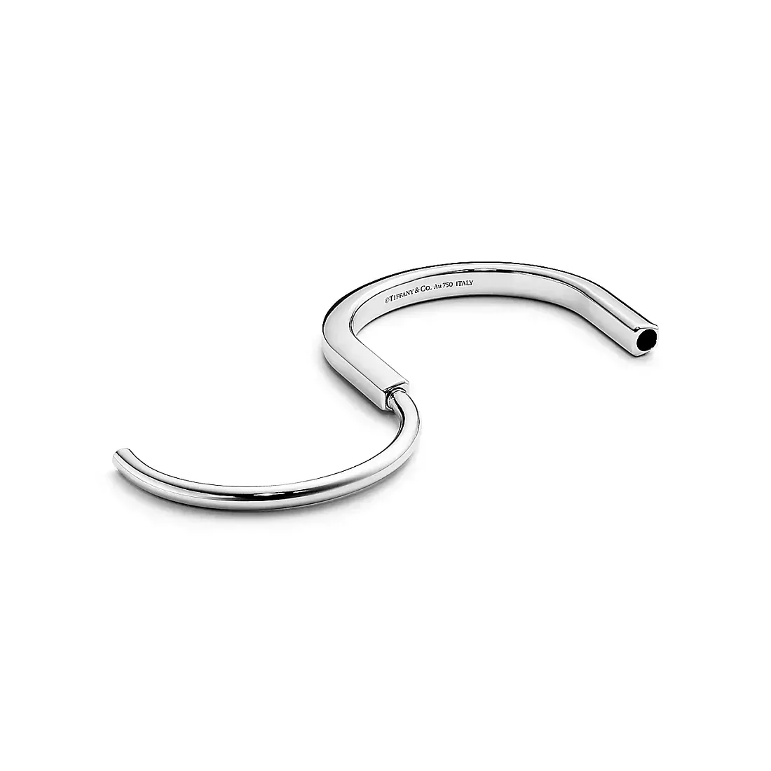Tiffany & Co. Браслет Lock Bangle White Gold - фото 3