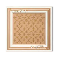 Louis Vuitton Платок-каре Cordage 90 Beige Rose - фото 1