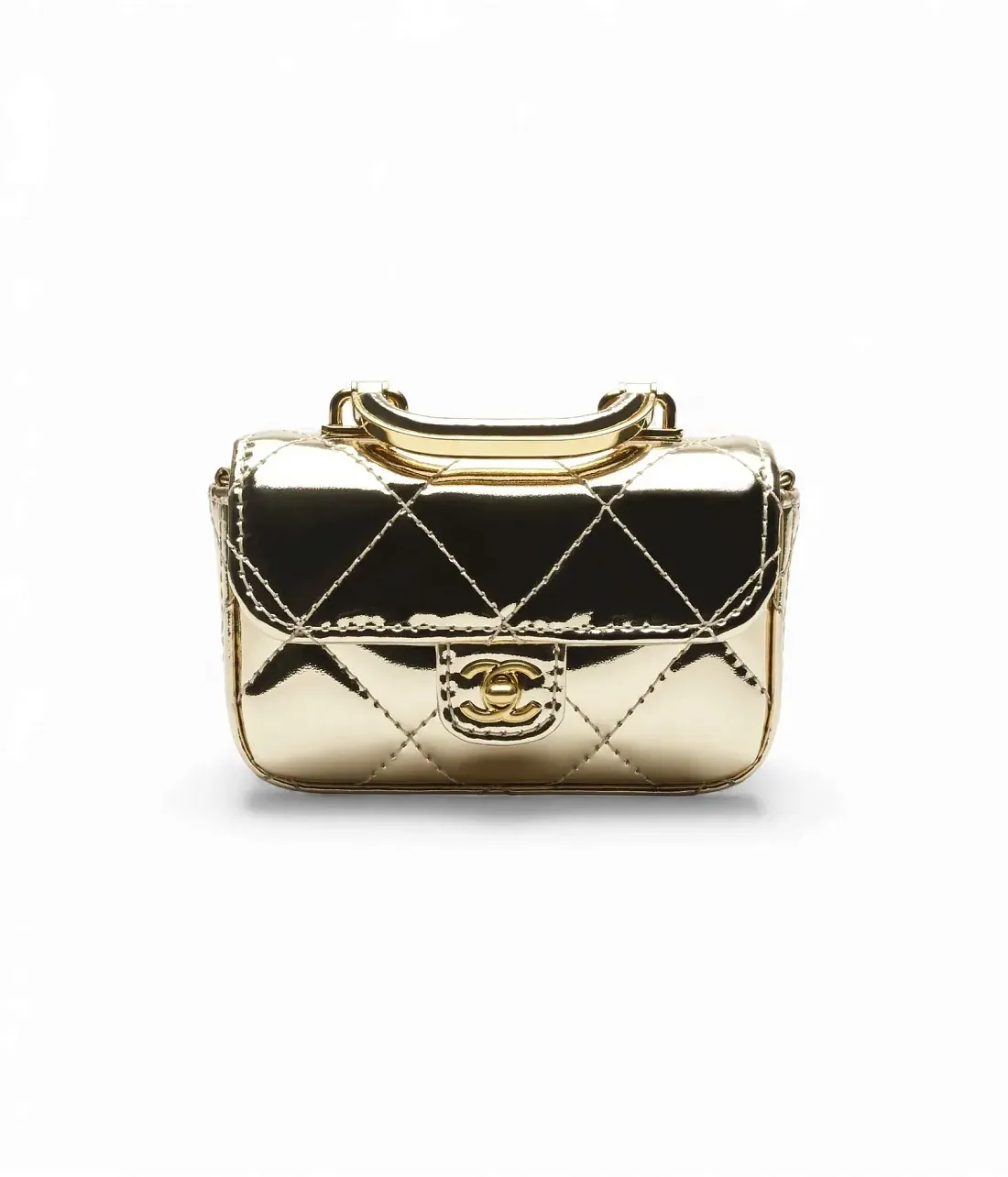 Chanel Клатч Clutch with Chain Gold - фото 5