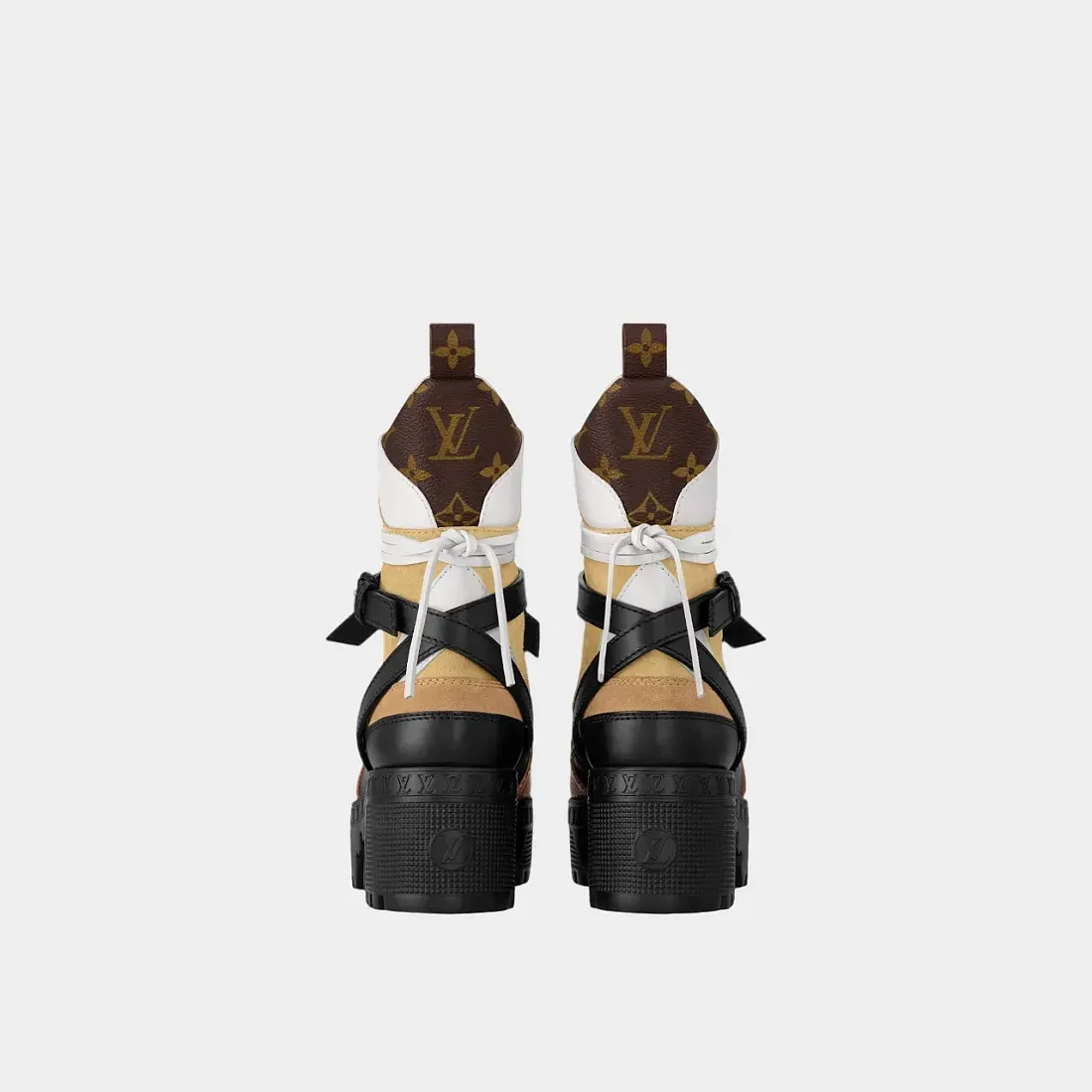 Louis Vuitton Дезерты Laureate Platform Beige - фото 3