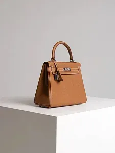 Hermès Сумка Kelly 25 Gold Togo Palladium Hardware - фото 5