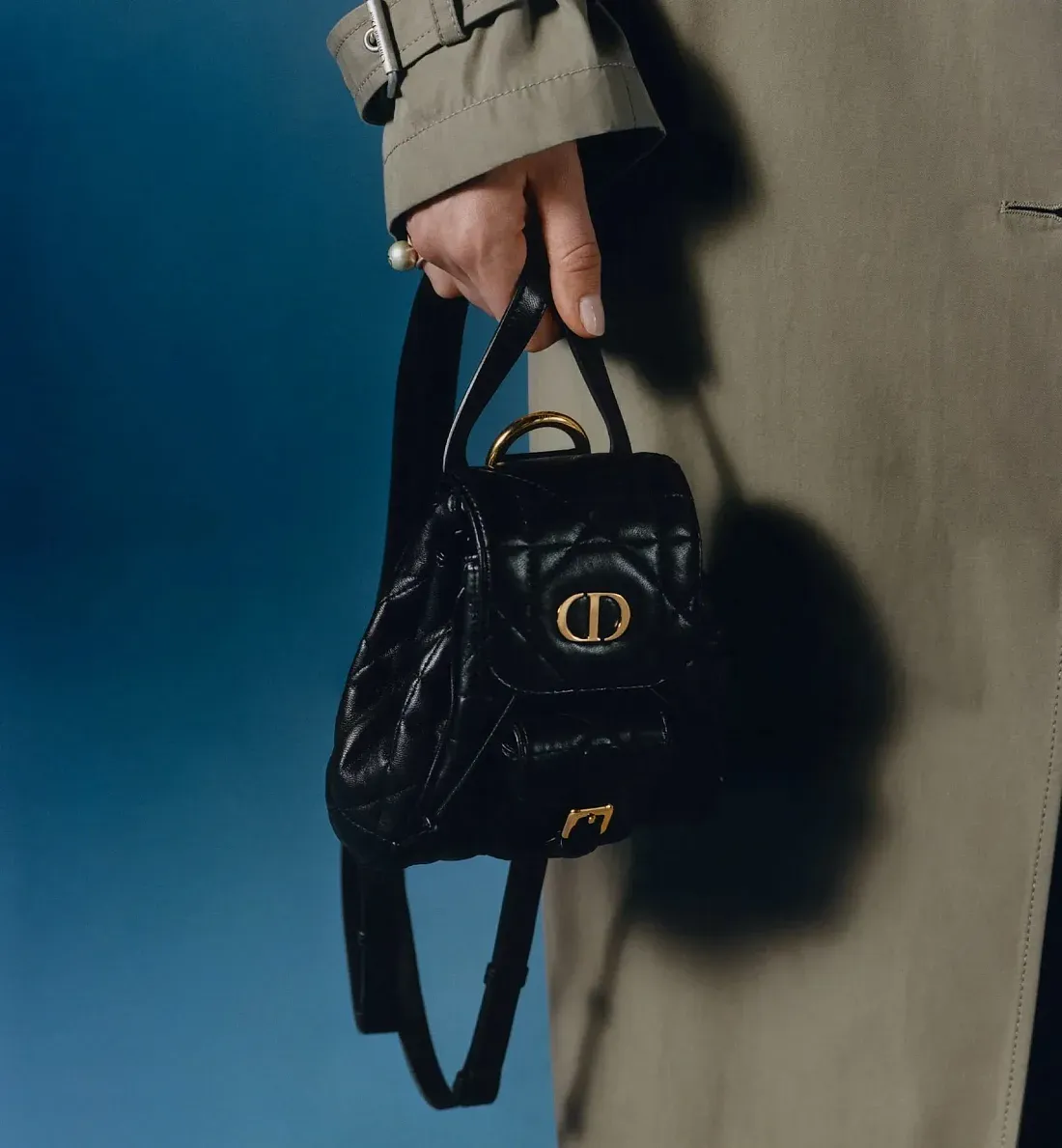 Dior Нанорюкзак Caro Black - фото 2