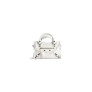 Balenciaga Сумка Le City мини формата Optic White - фото 1