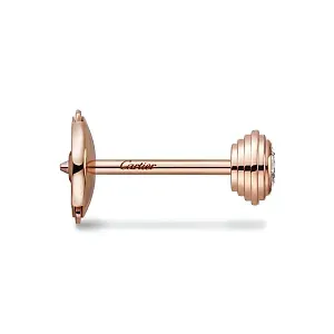 Cartier Серьги d'Amour stud earrings, 2 diamonds, small model Rose Gold - фото 3