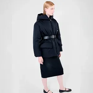 Prada Пуховая куртка с капюшоном из Re-Nylon - фото 4