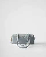 Prada Кожаная сумка среднего размера с верхней ручкой и замком Opaline - фото 1