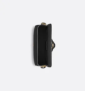 Dior Сумка Bobby grained calfskin среднего формата Black - фото 6