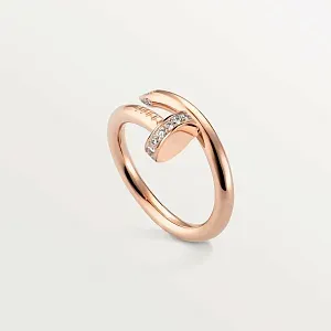 Cartier Кольцо Juste Un Clou с бриллиантами Rose Gold - фото 4