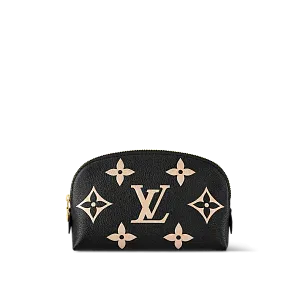 Louis Vuitton Косметичка Cosmetic Pouch PM Black - фото 1