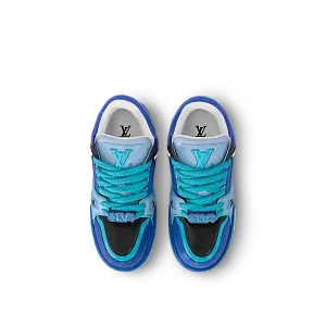 Louis Vuitton Кроссовки LV Trainer Maxi Blue - фото 3