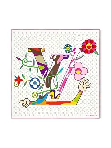 Louis Vuitton Платок-каре Monogram Superflat 90 TM x - фото 1