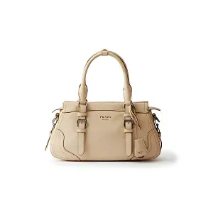 Prada Большая сумка-тоут Sand Beige - фото 1
