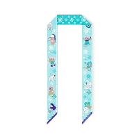 Louis Vuitton Шелковая лента Xmas Vivienne BB Blue - фото 1