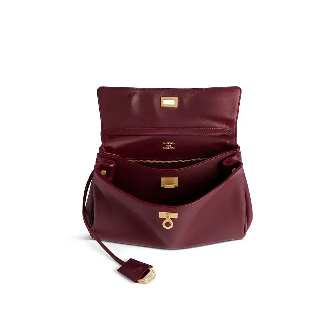 Balenciaga Сумка Rodeo маленького формата Dark Burgundy - фото 6