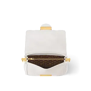 Louis Vuitton Сумка Dauphine Soft MM White - фото 3