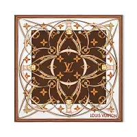 Louis Vuitton Платок-каре Ultimate Monogram Marron - фото 1