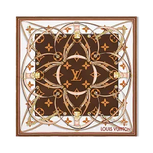 Louis Vuitton Платок-каре Ultimate Monogram Marron - фото 1