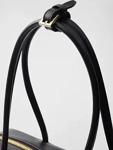Prada Большая сумка с верхними ручками из Re-Nylon и кожи с замком - фото 5