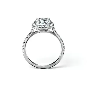 Tiffany & Co. Помолвочное кольцо Soleste Round Brilliant Engagement Ring in Platinum - фото 5