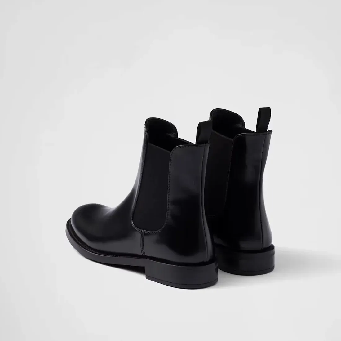 Prada Ботинки из матовой кожи - фото 4