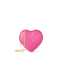 Louis Vuitton Сумка Keep My Heart Neon Pink - фото 1