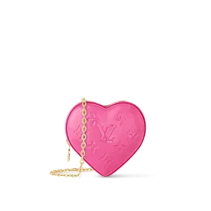 Louis Vuitton Сумка Keep My Heart Neon Pink - фото 1