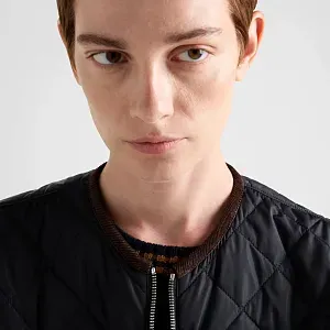 Prada Стеганая куртка из легкого Re-Nylon - фото 3