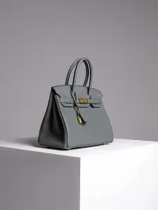Hermès Cумка Birkin 30 Vert Amande Togo Gold Hardware - фото 3