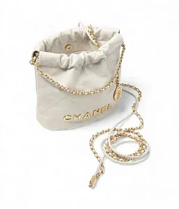 Chanel Мини-сумка 22 Gris - фото 3