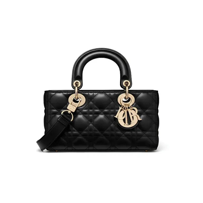 Сумка Lady D-Joy маленького формата Dior Black - фото 1