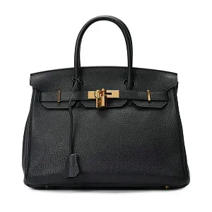 Hermès Birkin 30 Preloved Blue Nuit Togo Ghw - фото 1