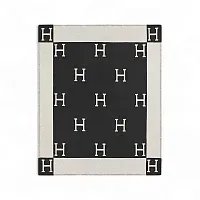 Hermès Плед Avalon Ecru / Gris Fonce - фото 1