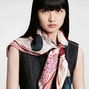 Louis Vuitton Платок-каре Up And Away 90 Grenadine - фото 2