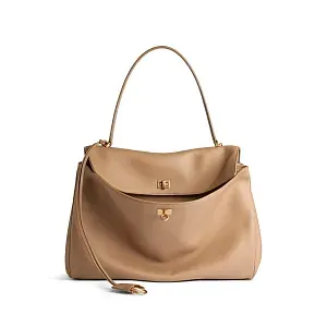 Balenciaga Сумка Rodeo большого формата Latte - фото 1