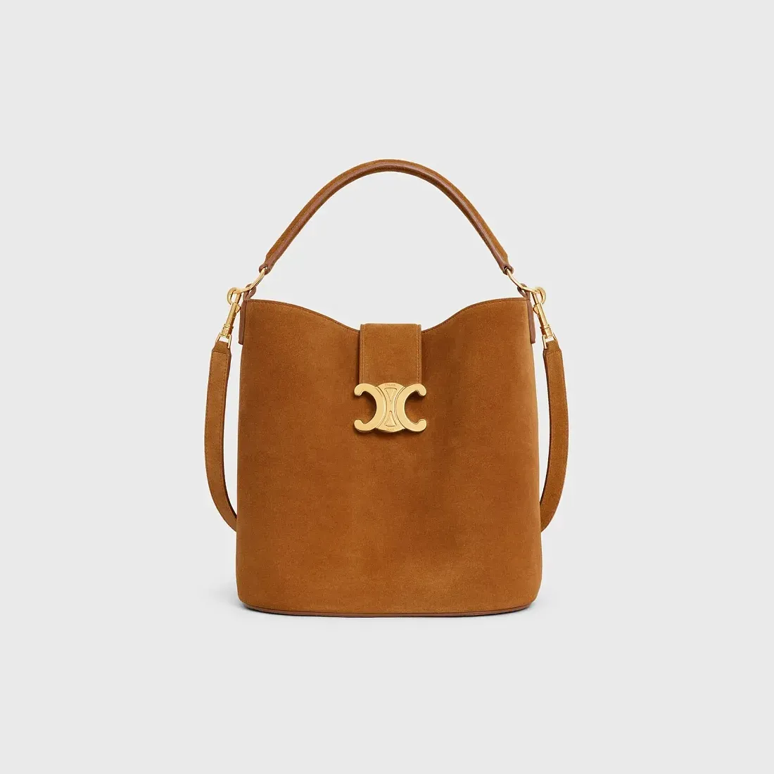 Celine Сумка Medium Louise Suede - фото 7