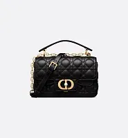 Dior Сумка Top Handle Jolie маленького формата Black - фото 1